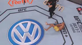 UFC 237: ¡Susto en Brasil! Anderson Silva por poco se rompe la pierna al recibir un low kick [VIDEO]