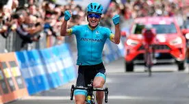 Giro de Italia 2019: Pello Bilbao triunfa en la etapa 7, Conti sigue líder