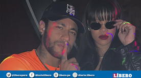 Neymar estuvo de fiesta con Rihanna ¿Nuevo romance?