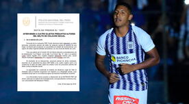 Christian Adrianzén: Policía Nacional cambia detalles iniciales sobre presunto delito de jugador de Alianza Lima