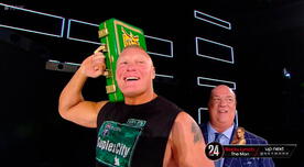 WWE RAW: Brock Lesnar mete miedo a Rollins y Kingston con su maletín de Money in the Bank
