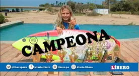 ¡Orgullo Peruano! Catalina Zariquey se consagró campeona mundial de surf Sub 10 [FOTO Y VIDEO]