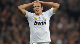 Arjen Robben sobre su salida del Real Madrid: "No solo fue porque llegó Cristiano Ronaldo"
