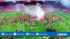 ¡Locura en Alemania! Hinchas del Unión Berlín invadieron el campo para celebrar ascenso a la Bundesliga [VIDEO]