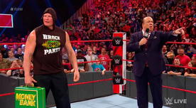WWE RAW: Brock Lesnar armó la fiesta y sorprende a todos con divertidos pasos de baile