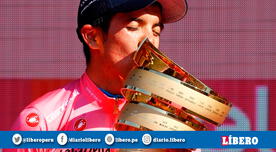 Leyenda Sudamericana: ciclista ecuatoriano Richard Carapaz se coronó campeón del Giro de Italia [VIDEO]