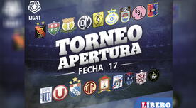 Liga 1 EN VIVO: resultados y tabla de posiciones de la fecha 17 del Torneo Apertura 