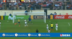 Perú vs Colombia: canal extranjero colocó bandera de otro país en su marcador de goles [VIDEO]