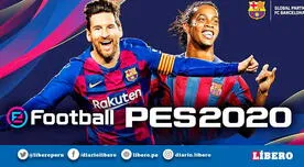 Messi y Ronaldinho son los protagonistas de la portada del PES 2020