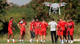 Selección Peruana fue espiada por un drone durante los entrenamientos en Pacaembú