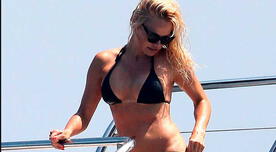 Pamela Anderson rompió su relación con este famoso futbolista y lo acusa de infidelidad