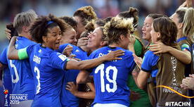 Italia superó cómodamente 2-0 a China y avanzó a los cuartos de final del Mundial Femenino |RESUMEN Y GOLES 