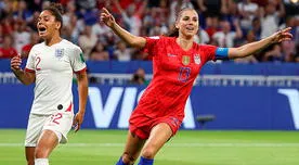 Estados Unidos de Alex Morgan a la final del Mundial Femenino tras vencer 2-1 a Inglaterra