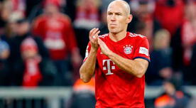 Arjen Robben anunció su retiro del fútbol a los 35 años