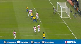 ¡Lo descuidaron! Everton anotó el 1-0 en el Perú vs Brasil por la final de Copa América 2019 [VIDEO] 