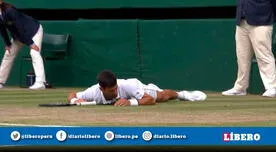 Roger Federer vs Novak Djokovic EN VIVO: La caída de 'Nole' que generó el quiebre de su saque [VIDEO]
