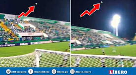 El extraño efecto que hizo el balón durante un partido de Chapecoense [VIDEO]