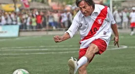 El día que Alejandro Toledo jugó una pichanga con camiseta de la Selección Peruana [FOTOS]