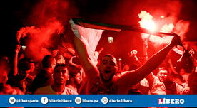 Copa África: 198 detenidos dejaron la celebración del triunfo en Argelia 