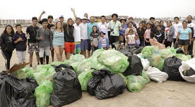 ¡Digno de imitar! Selección de vela de Lima 2019 limpió la basura en playa de Paracas [FOTOS]