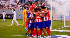 Atlético goleó 7-3 al Real Madrid por la International Champions Cup 2019