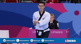 ¡Arriba Perú! Hugo del Castillo ganó plata en taekwondo [FOTO Y VIDEO]