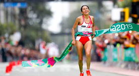 ¡HISTÓRICO! Gladys Tejeda se alzó con la medalla de oro en Maratón [VIDEO]