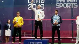 Diego Elías sumó la tercera medalla de oro para Perú en Lima 2019