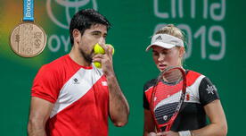 Sergio Galdós y Anastasia Iamachkine ganaron una nueva medalla de bronce en tenis dobles mixtos [FOTO]