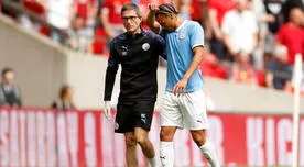 Manchester City: se confirma grave lesión de Leroy Sané y se cae su pase al Bayern Munich