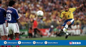 Roberto Carlos emuló su 'gol imposible' a Francia tras 22 años [VIDEO]