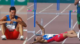 Lima 219: Juander Santos peleaba por el oro en 400m, se cayó en la última valla y tuvo desconsolador llanto [VIDEO]