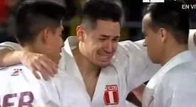 Lima 2019: Así fue la emotiva celebración del equipo de kata masculino tras lograr el oro [VIDEO]