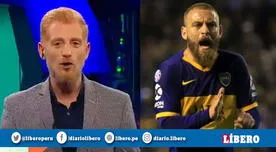 Liberman sobre debut de De Rossi en Boca Juniors: "Se convirtió en referente de un equipo mudo"