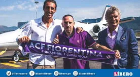 Fiorentina anunció a Franck Ribéry como su fichaje bomba