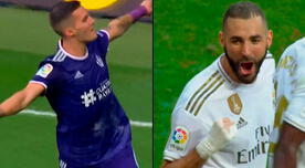 Real Madrid vs Valladolid: Sergi Guardiola silenció el Bernabéu con el 1-1, tras la ventaja de Benzema [VIDEO]
