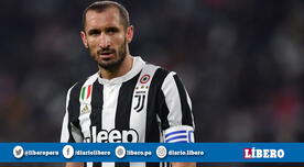 Juventus confirma grave lesión de Chiellini en la rodilla derecha