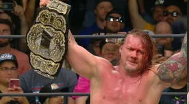 Chris Jericho primer campeón en la historia de AEW [VIDEO]