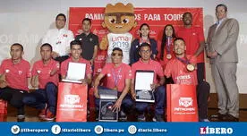 Lima 2019: Medallistas y destacados deportistas peruanos en los Juegos Parapanamericanos fueron homenajeados  