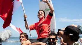 Sofía Mulanovich tras ser campeona mundial de Surf: "Todavía no me lo puedo creer, estoy en shock" [VIDEO]