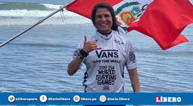 Claudio Pizarro y su emotivo saludo a Sofía Mulanovich tras quedarse con el Mundial de Surf [FOTO]