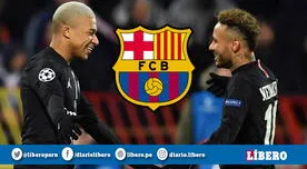 Barcelona analiza fichar a Mbappé en lugar de Neymar para enero