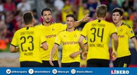 Borussia Dortmund goleó 4-0 a Leverkusen y ya piensa en Barcelona por la Champions League