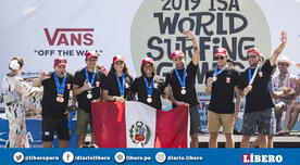 ¡Felicitaciones, muchachos! Perú quedó cuarto en el Mundial de Surf