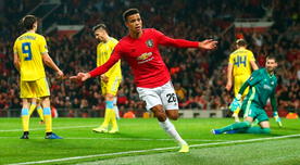 El juvenil Mason Greenwood anotó golazo para la victoria de Manchester United en la Europa League [VIDEO]