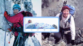 Junko Tabei, primera mujer en escalar el Everest, es homenajeada por Google con extraordinario Doodle 