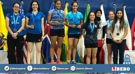 Dupla femenina de bádminton obtuvo medalla de plata en Guatemala [FOTO]