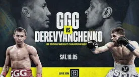 [DAZN EN VIVO] GGG vs Derevyanchenko EN DIRECTO ver BOXEO en ESPN