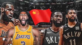¡ATENCIÓN! Lakers vs. Nets podría suspenderse por fricciones entre China y Houston Rockets [VIDEO]