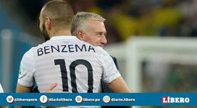 Didier Deschamps volvió a descartar a Benzema: “No le haría bien a Francia” [VIDEO]